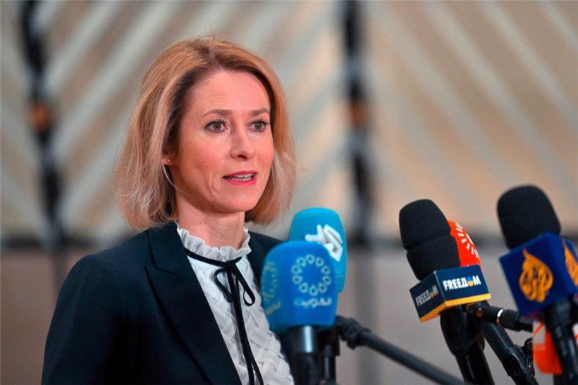 Die EU-Außenbeauftragte Kaja Kallas zweifelt daran, dass Trumps Vorgehen zum Erfolg führen wird
