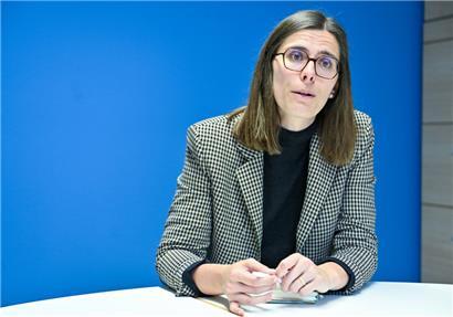 Die EVP-Abgeordnete Martine Kemp musste bei ihrem Einstieg in die Europapolitik im Oktober einen „Kaltstart“ hinlegen
