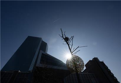 Die EZB-Zentrale in Frankfurt
