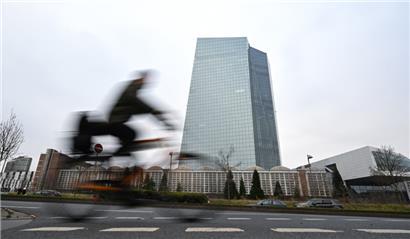 Die EZB-Zentrale in Frankfurt am Main
