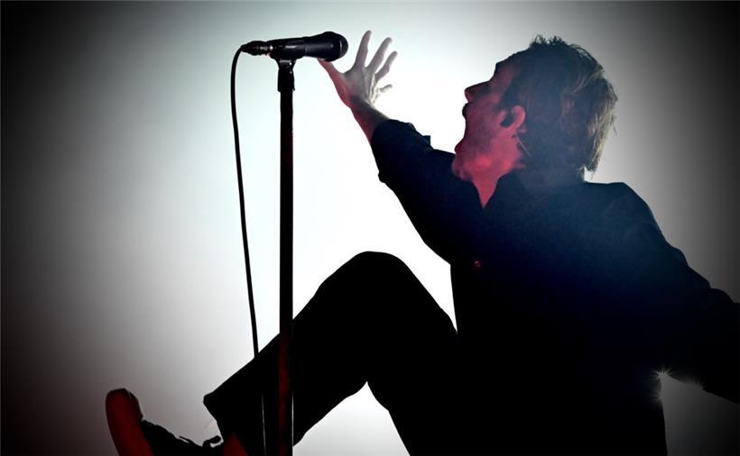 Die Editors beim Konzert in der Rockhal.
