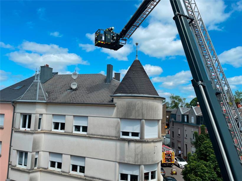 Die Einsatzkräfte haben die Lage im Griff
