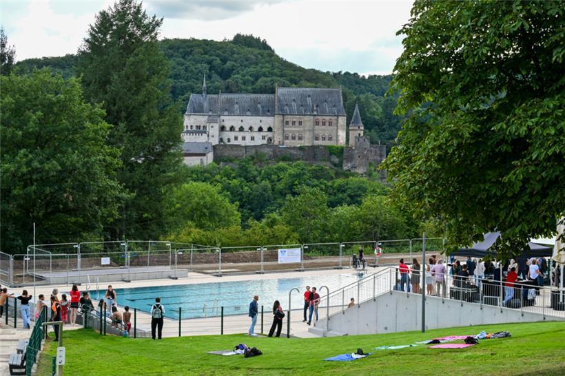 Die Eröffnung des Viandener Schwimmbads im Sommer: In einer dritten Phase soll unter anderem das Nicht-Schwimmer-Becken mit behindertengerechtem Zugang neugestaltet werden
