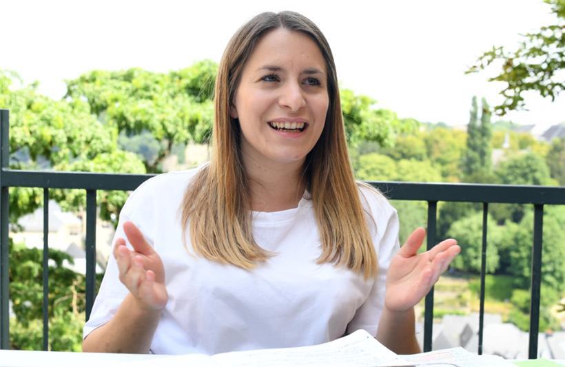 Die Erste Schöffin Jessie Thill („déi gréng“) ist zuständig für Wirtschaft
