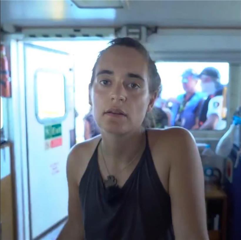 Die Ex-Seenotretterin Carola Rackete
