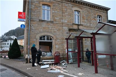 Die Folgen der Explosion waren deutlich zu sehen
