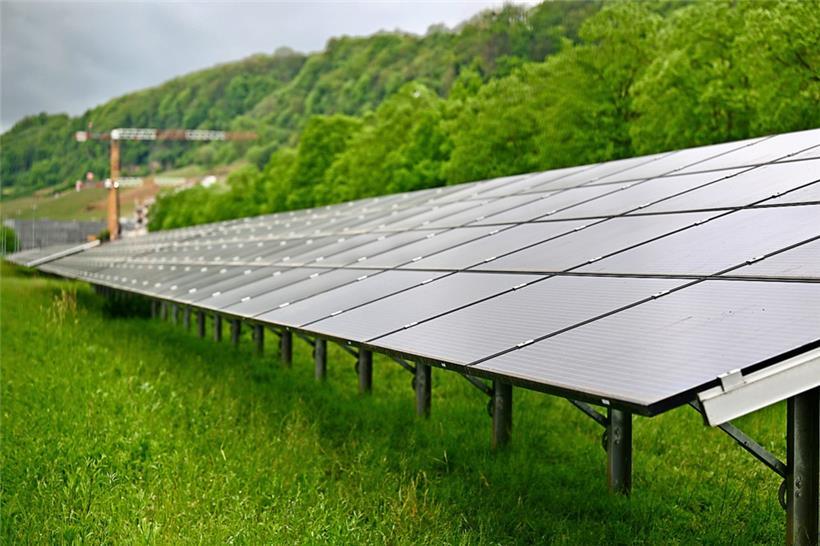 Die Fotovolataikanlage der Flussschifffahrtsbehörde
