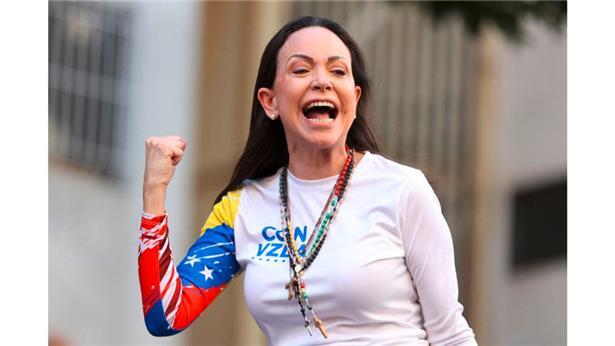 Die Friedensnobelpreisträgerin María Corina Machado genießt offenbar in Venezuela nicht genügend Respekt, um als Staatschefin zu amtieren, meint US-Präsident Donald Trump
