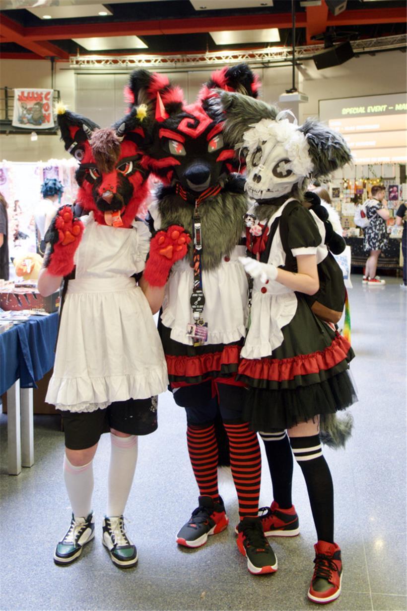 Die Furrys: Viele Cosplayer verkörpern Tiere oder Monster und faszinieren mir ih...