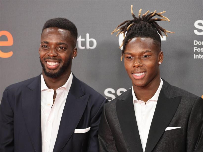 Die Fußballspieler und Brüder Inaki Williams und Nico Williams