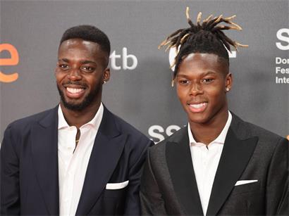 Die Fußballspieler und Brüder Inaki Williams und Nico Williams