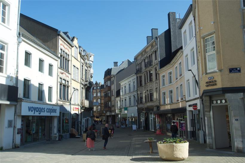 Die Fußgängerzone von Arlon : Im Zuge des Programms „Rénovation urbaine“ unterst...