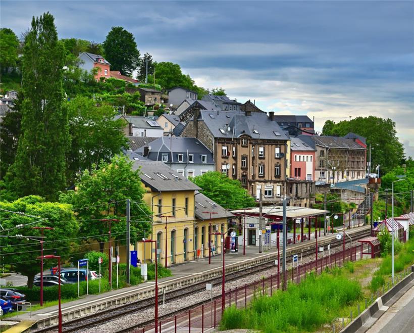 Die „Gare-Usines“ in Düdelingen ist Sitz des Zentrums für Migrationen
