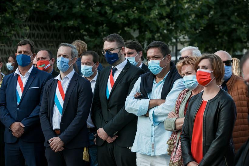 Die Gedenkfeier in Esch