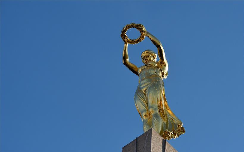 Die „Gëlle Fra“: bald auch ein Symbol für Spanienkämpfer?
