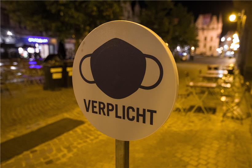 Die Gemeinden Belgiens gehen sehr unterschiedlich mit der Maskenpflicht um
