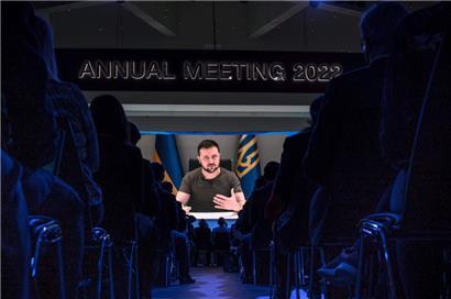 „Die Geschichte ist an einem Wendepunkt“: Selenskyj beim Weltwirtschaftsgipfel in Davos
