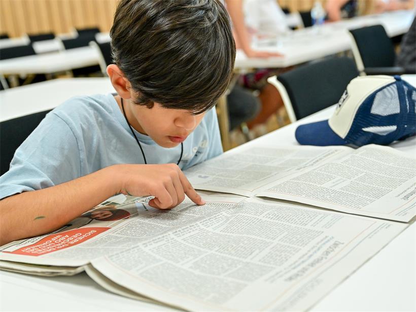 Schüler setzen sich mit einem möglichen Social-Media-Verbot auseinander