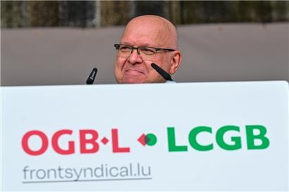 Die Gewerkschaften OGBL und LCGB haben am Freitagnachmittag eine gemeinsame Pressemitteilung verschickt, in der sie sich gegen die Zusammenarbeit mit extremen Rechten ausgesprochen haben
