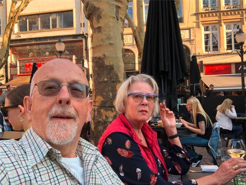 Die Großeltern Sören und Hanne Christensen
