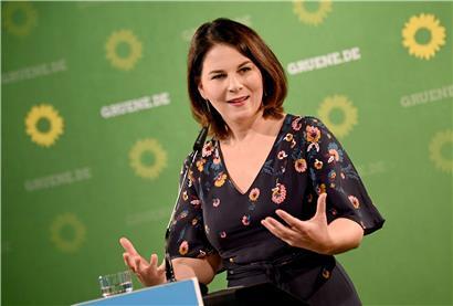Die Grünen-Vorsitzende Annalena Baerbock musste sich das Wahlergebnis ihrer Partei nicht schönreden
