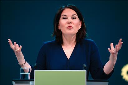 Die Grünen-Vorsitzende Annalena Baerbock soll ihre Partei als Kanzlerkandidatin in die Bundestagswahl führen
