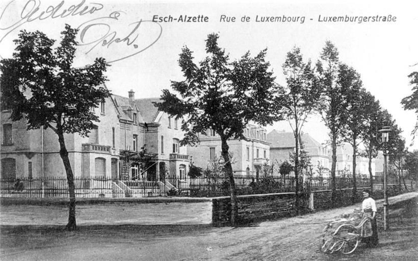 Die Häuser der Ingenieure und Direktoren der Arbed um 1913