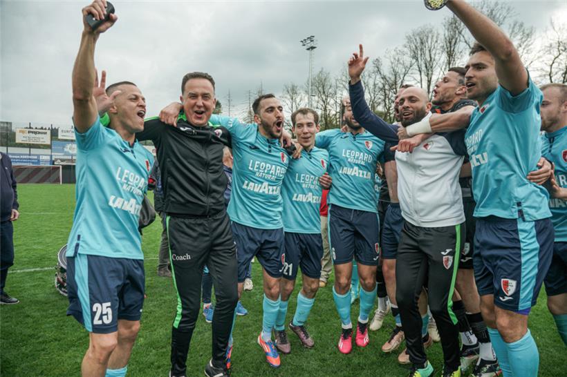 Die Hesperinger konnten am Sonntag den Meistertitel in Wiltz feiern
