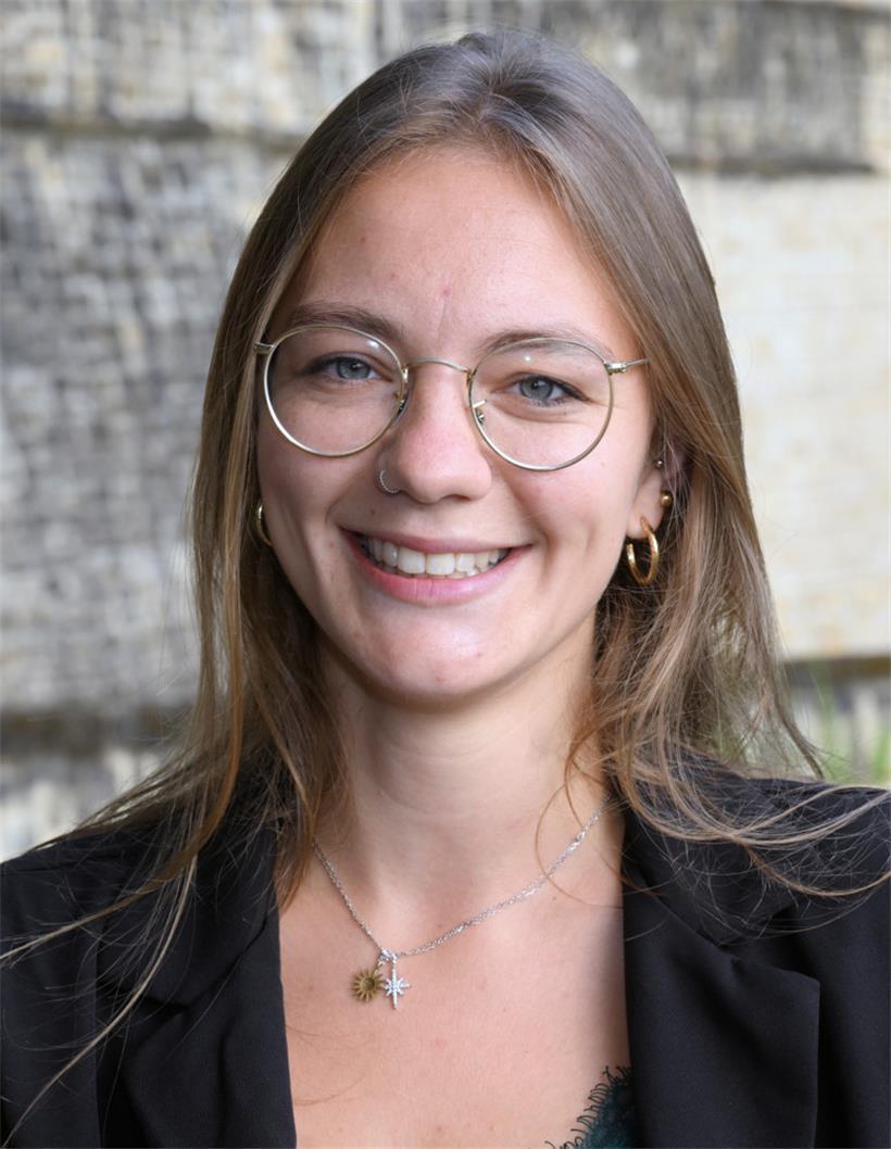 Die Historikerin Julie Depotter
