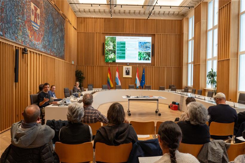 Die Informationsversammlung war rege besucht
