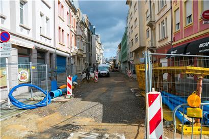 Die Investitionen der Gemeinden in ihre Infrastruktur, wie hier in Esch, werden in den nächsten Jahren zurückgehen
