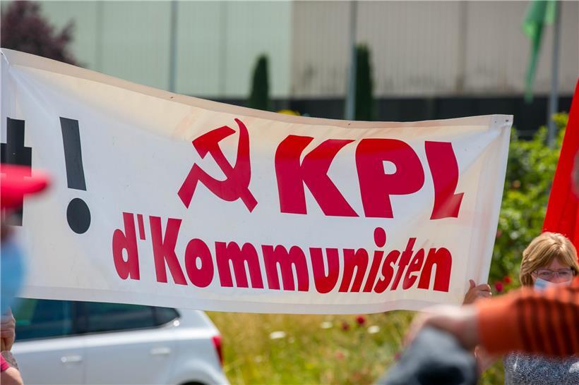 Die KPL wird an der Demonstration der Gewerkschaft OGBL in Esch am 1. Mai teilnehmen
