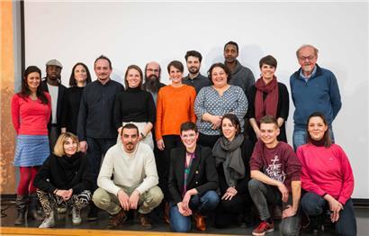 Die Kandidaten der Escher Linken (Auf dem Foto fehlt der am Donnerstag verhinderte Kevin Sousa)
