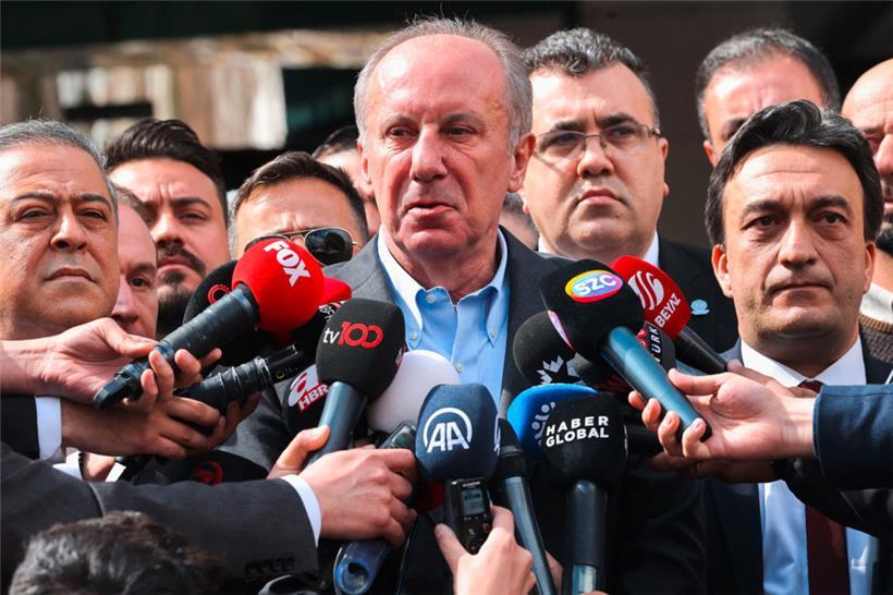 Die Kandidatur des Vorsitzenden der Memleket-Partei, Muharrem Ince, bringt weniger den Präsidenten Recep Tayyip Erdogan als vielmehr die Opposition in Bedrängnis
