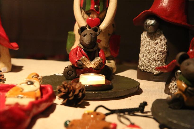 Die Keramik-Mäuse von Carine Heinisch-Bretz
