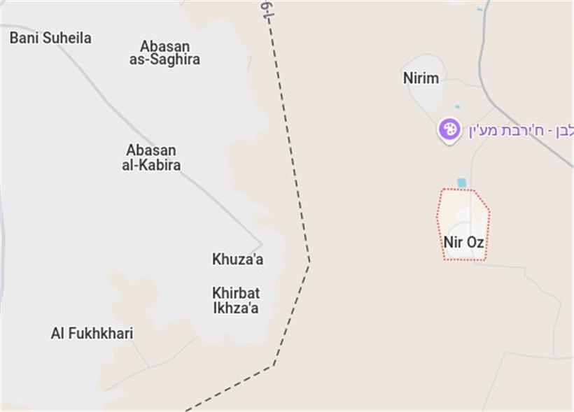 Die Kibbuzim Nir Oz und Nirim liegen in direkter Nähe zum Gazastreifen

