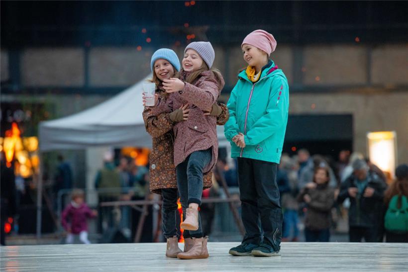 Die Kinder hatten trotzdem ihren Spaß
