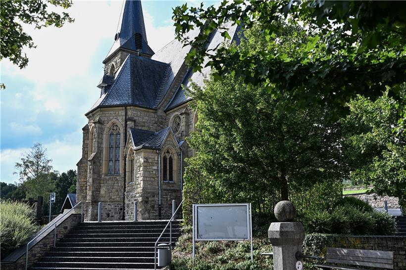 Die Kirche in Thommen, einem Ort der Gemeinde Burg-Reuland