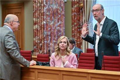 Die LSAP mit Fraktionschefin Taina Bofferding ist nicht mit den Vorschlägen von Marc Spautz’ CSV und Gilles Baums DP einverstanden
