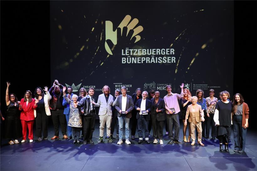 Die „Lëtzebuerger Bünepräisser 2025“ wurden im Merscher Theater vergeben
