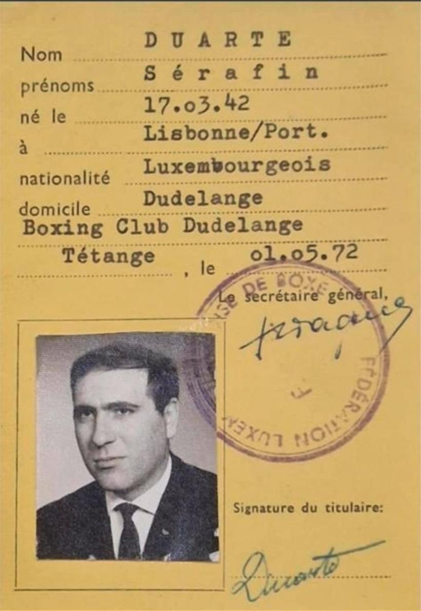 Die Lizenz aus dem Jahr 1972
