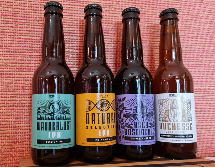 Die Luxemburger Biere von Wolff Brewing
