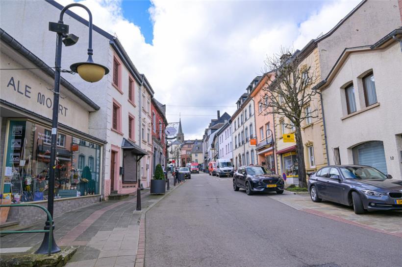 Die „Main Street“ von Oberwiltz