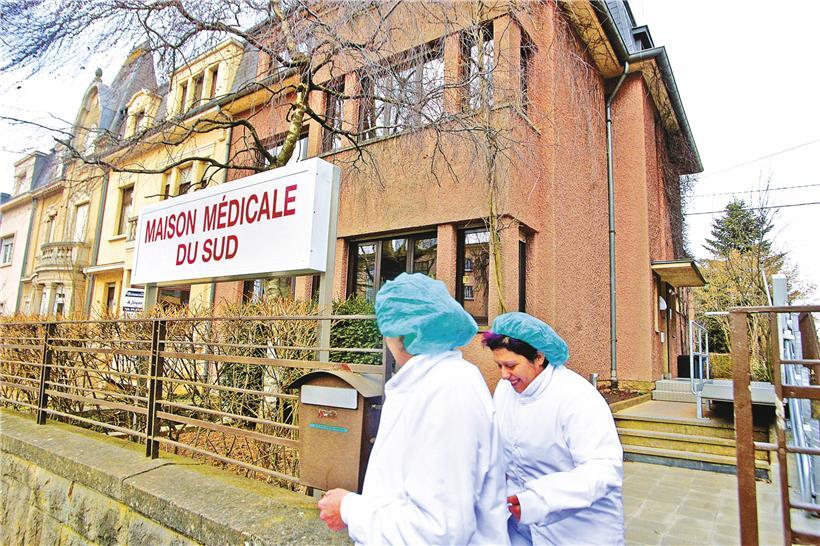 Die „Maison médicales“ wie hier in Esch/Alzette nehmen wieder ihren normalen Betrieb auf

