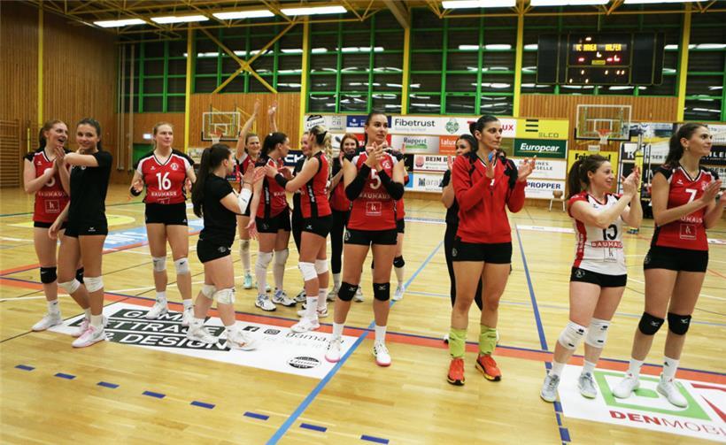 Die Mamer Damen bedankten sich für die Unterstützung
