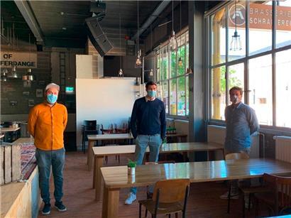 Die Manager der Bars und Restaurants von „Concept+Partners“ haben seit vergangener Woche ihre Küchen für Bestellungen wieder geöffnet, um so wenigstens einen Teil der derzeit zu vermerkenden Verluste aufzufangen

