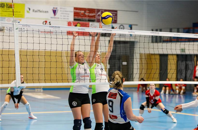 Die Mannschaft von Mamer (im Block) trifft morgen Abend auf Bartringen
