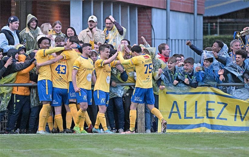 Die Merscher Spieler werden sich auf den zwölften Mann verlassen können
