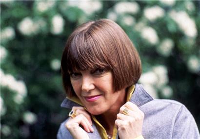 Die Modesignerin Mary Quant im Jahr 1970
