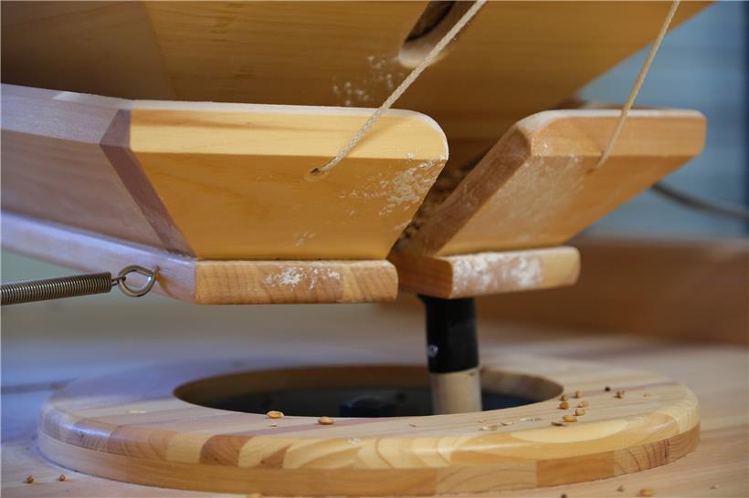 Die Mühle garantiert die Qualität des Rohstoffes